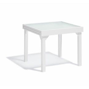 Table De Jardin Rect. Extensible Oslow 4/8p Blanc