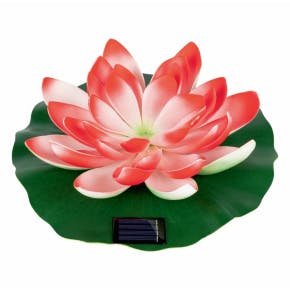 Lampe Solaire Fleur De Lotus 28cm 