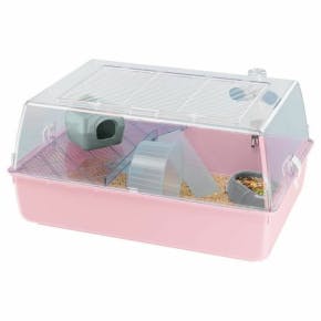 Mini Duna Hamster Cage Rose Pour Hamsters