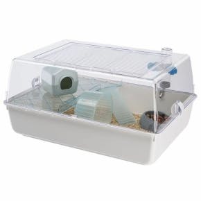 Mini Duna Hamster Cage Grise Pour Hamsters