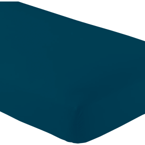 Hoeslaken 140x200cm 100% Katoen Blauw 