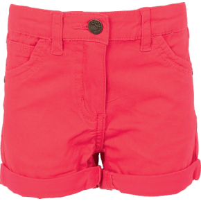Teaberry/red Twill Shorts Meisjes
