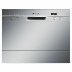 Brandt Lave-vaisselle Compact Pose Libre 6 Couv. Inox Dfc6519s