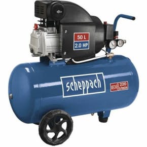 Scheppach Horizontale Luchtcompressor 50l 1500w Hc54