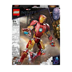 Lego Marvel L'armure Articulée D'iron Man (76206)