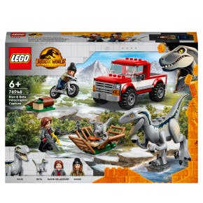 Lego Jurassic World La Capture Des Vélociraptors Beta Et Blue - 76946