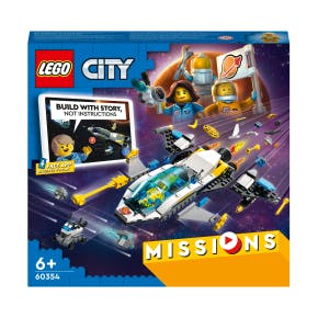 Lego City Ruimteschip Voor Verkenningsmissies Op Mars (60354)