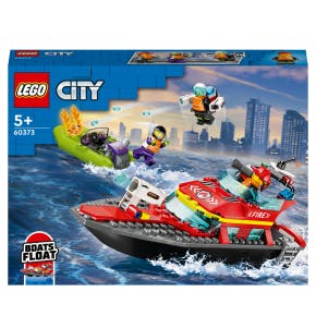 Lego City Le Bateau De Sauvetage Des Pompiers - 60373
