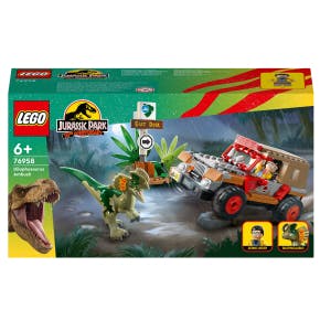 Lego Jurassic World L'embuscade Du Dilophosaure - 76958