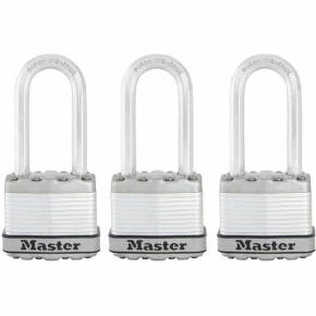 Master Lock Cadenas Excell 3 Pcs Acier 45 Mm M1eurtrilh