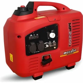 Mecafer Generatorset Inverter Benzinemotor 2200 W