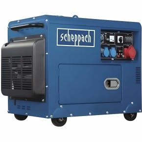 Scheppach Diesel Generator Set 4200w/5000w Sg5200d