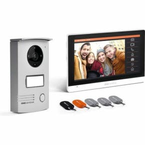 Scs Sentinel Interphone Vidéo Filaire Avec Vadges + écran Tactile 7" - Visiodoor 7+ Rfid