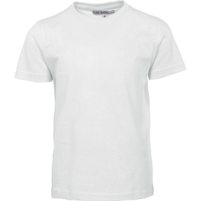 T-shirt Manches Courtes Blanc Garçon