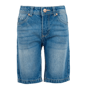 Short Jeans Basic Garçon Bleu Clair