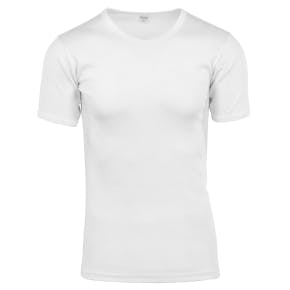 T-shirt Col V Homme Blanc