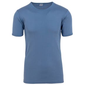 T-shirt Ronde Hals Heren Blauw