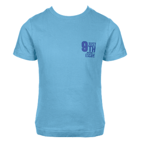 T-shirt Turquoise Manches Courtes Garçon