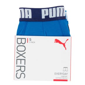 Puma Pack 2 Boxershorts Blauw