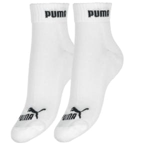 Puma 2 Paar Witte Kwart Sokken