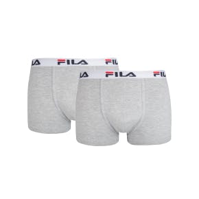 Fila Pack 2 Boxers Gris Homme