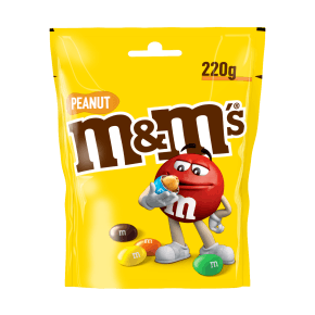 M&m's Peanut Pouch 220g
