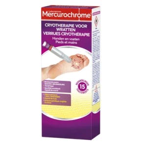 Mercurochrome Verrues Cryothérapie