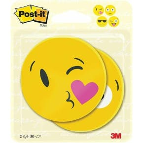 Post-it Notes Smileys 2x30 Feuilles 7x7cm