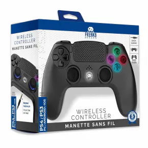 Lot De 2 Manettes PS3 Sans Fil 6 Axes - Noir Et Blanc - Ouvert Jamais Utilisé (générique)
