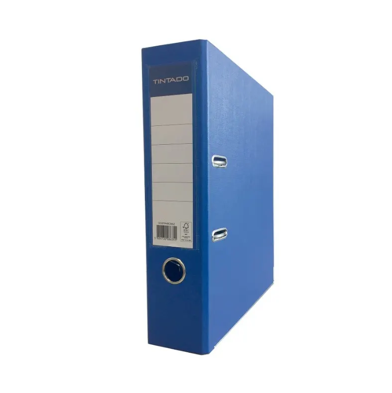Esselte Eurofile Classeur à Levier Avec Couvercle Format Protocole Dorso 8 Cm Bleu