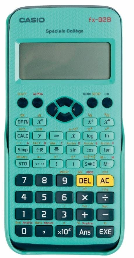 PAPETERIES Calculatrice Casio FX 92B Special Coll