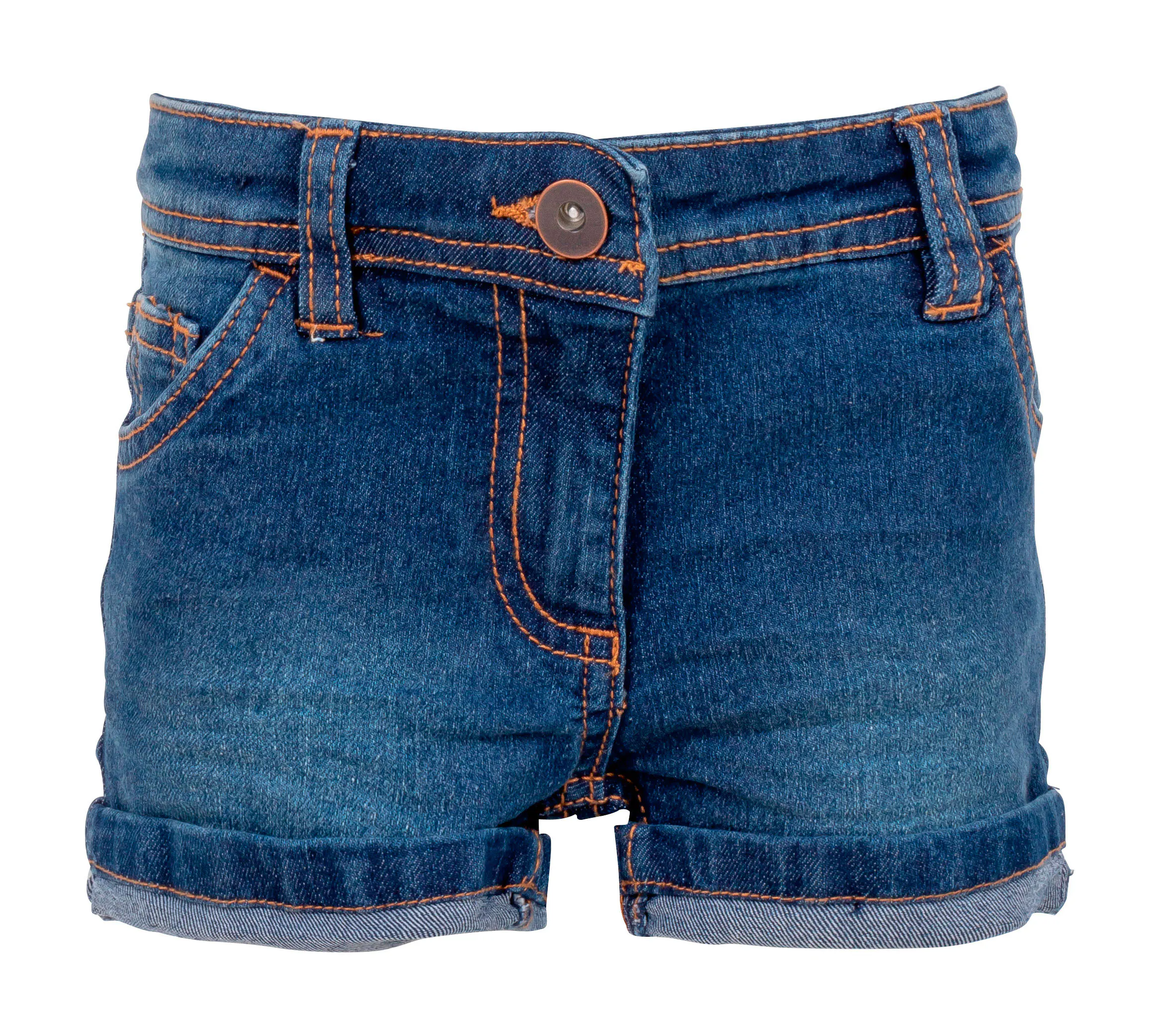 Short En Jean Bleu Fille Slim Taille 10 - Limited Too, Coupe Ajustée