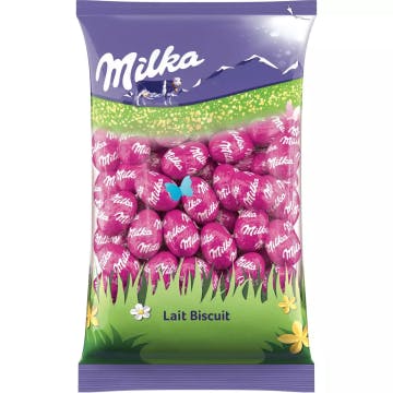 Milka œufs En Chocolat Lait Biscuit 500g