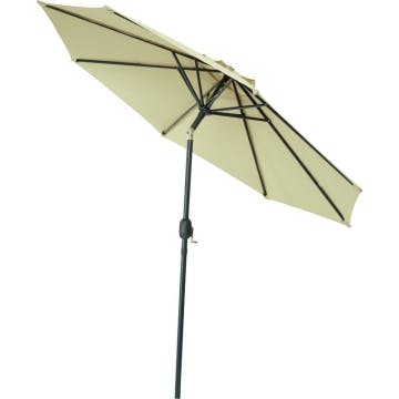 Parasol Rond Inclinable Java Taupe 250xh.245cm