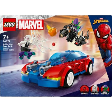 Lego Marvel Spider-man Racewagen En Venom Green Goblin (76279)