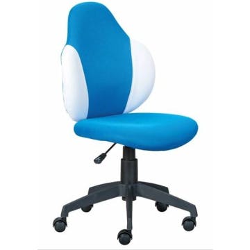 Chaise De Bureau Jessi Bleu/blanc