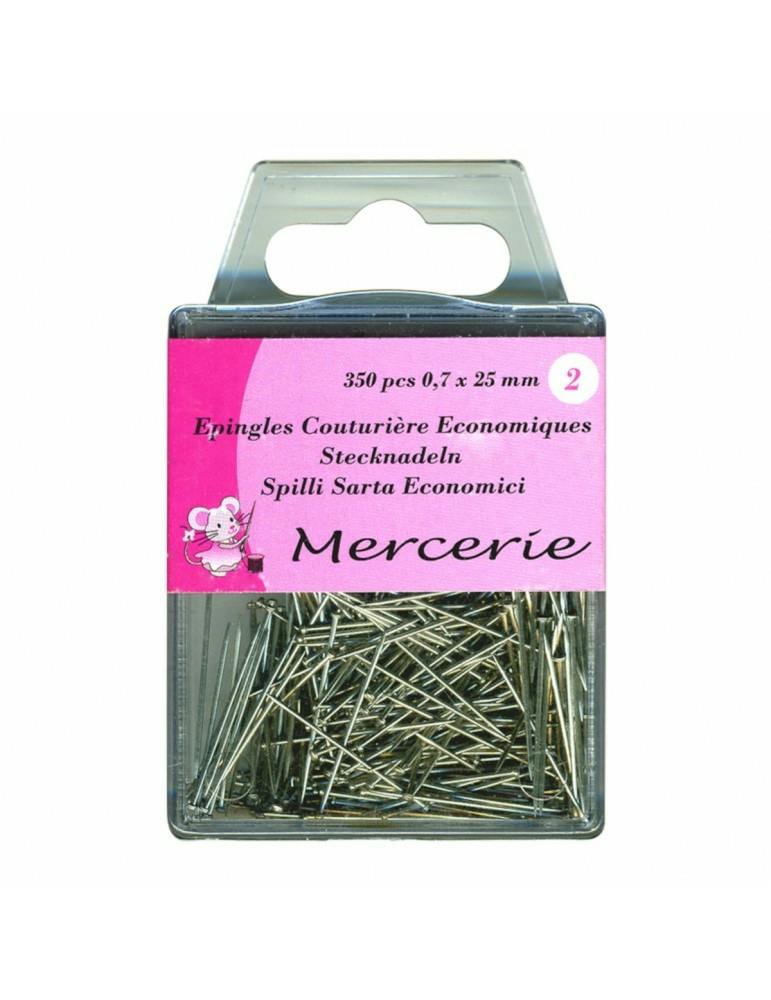 Épingles Couturière Acier 0,7x25mm X350 | Trafic.com