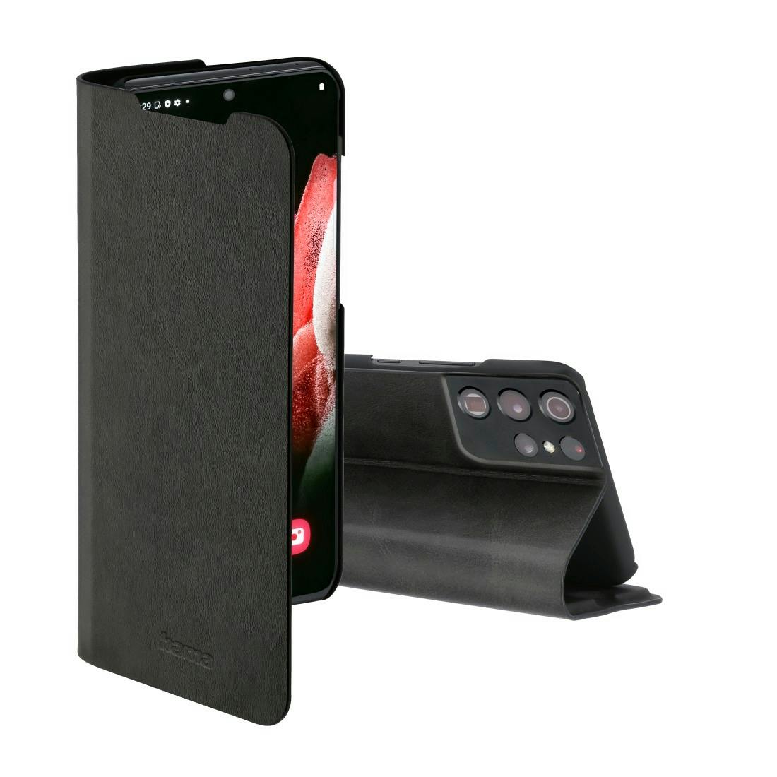 étui Portefeuille "guard Pro" Pour Samsung Galaxy S21 Ultra (5g) Noir