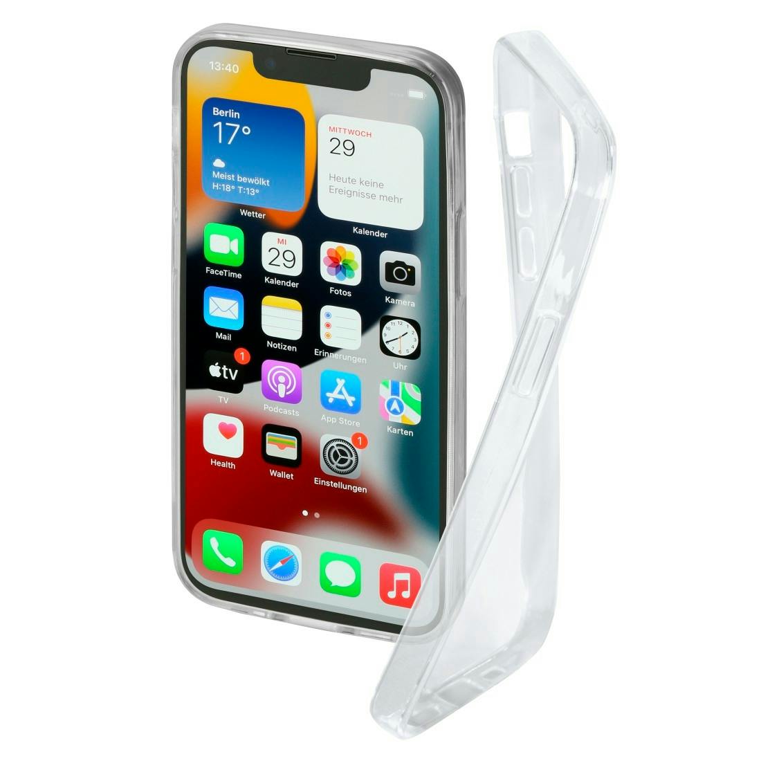 Coque De Protection "crystal Clear" Pr Apple Iphone 13 Mini Transp.