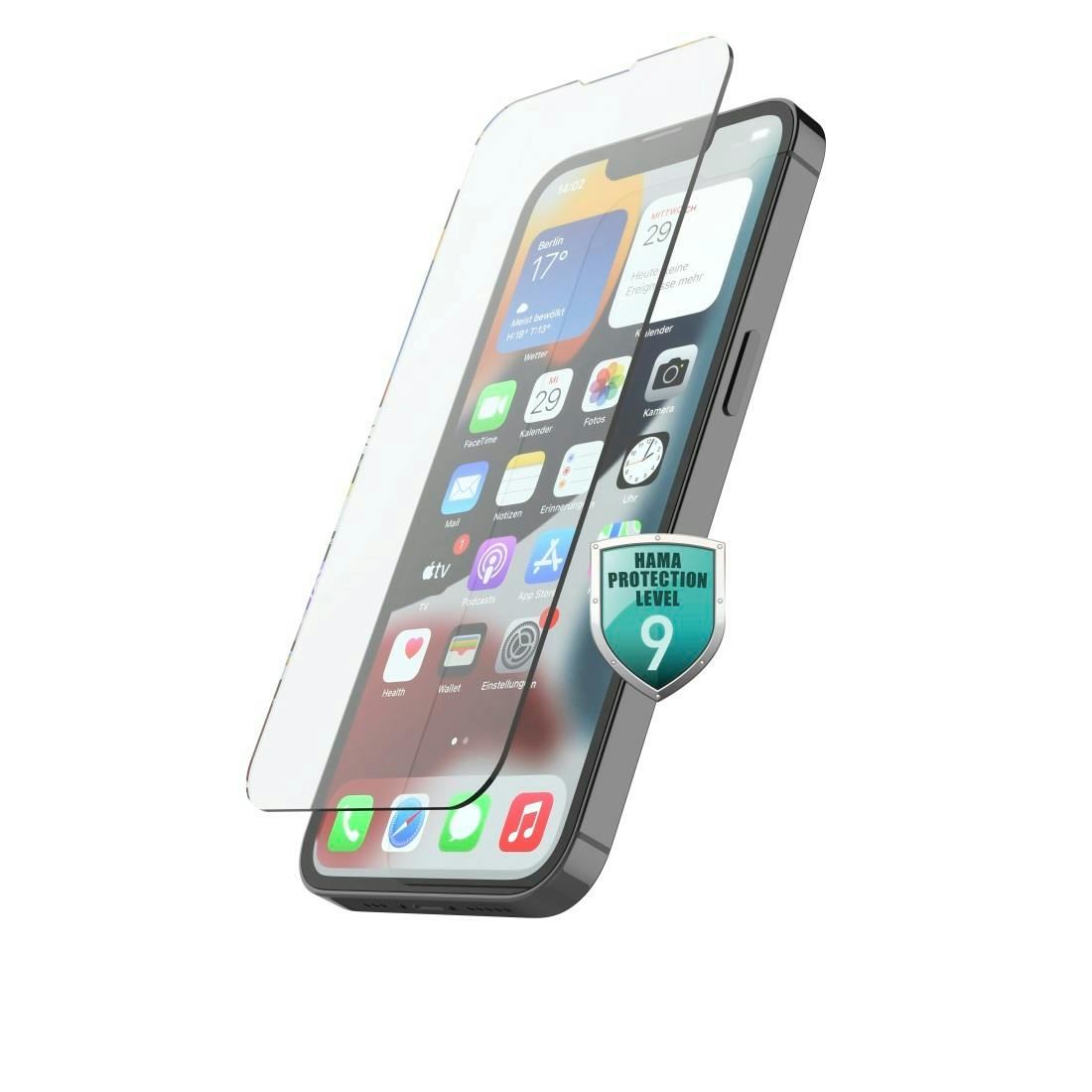 Prot. éc. ver. vér. "Premium Crystal Glass" pr Apple iPhone 13/13 Pro