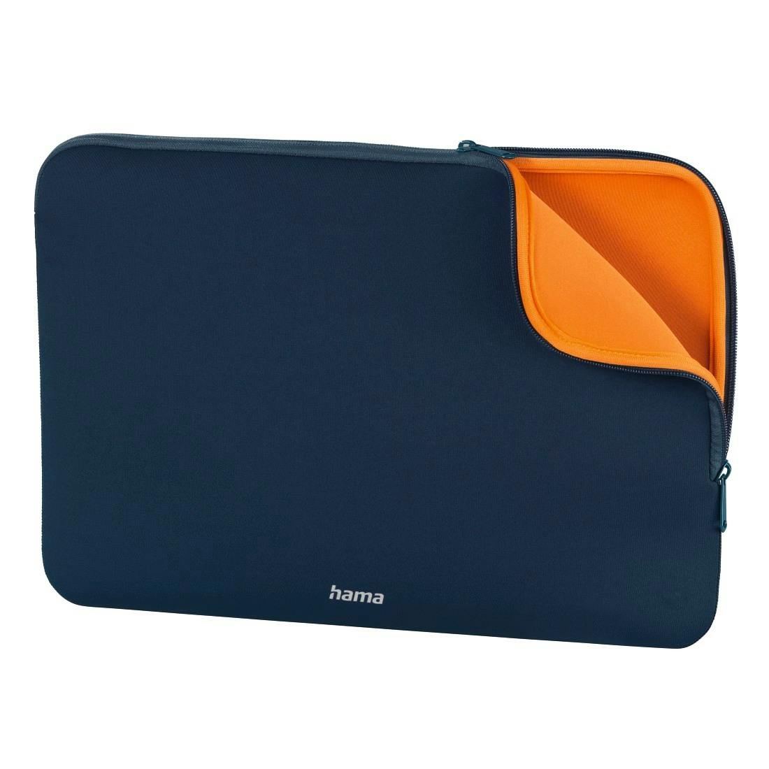 Housse D'ordinateur Portable "neoprene" Jusq. 34 Cm (133") Bleue