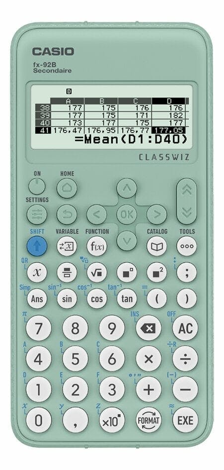 PAPETERIES: Calculatrice Casio FX 92B Special Coll