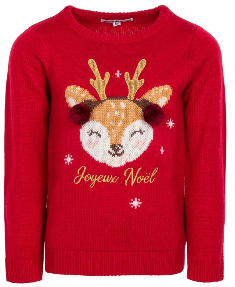 Pull best sale fille noel