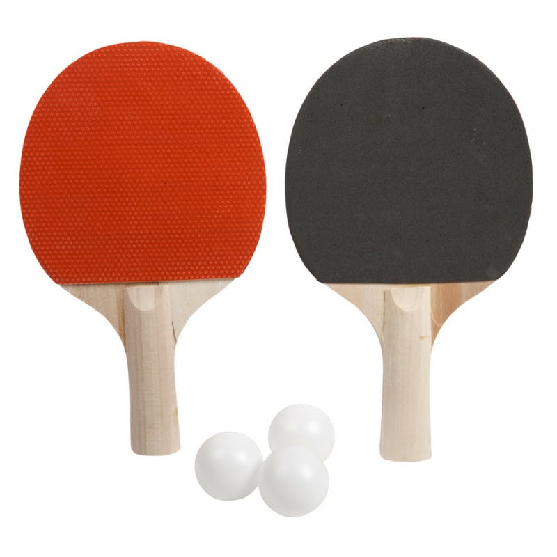 Paire De Raquettes De Ping Pong + 3 Balles