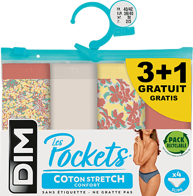 Slip dim femme discount pocket