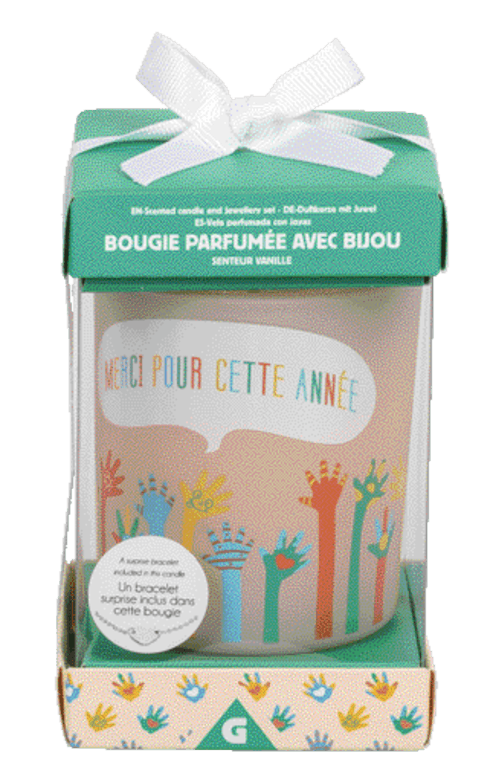 Bougie Bijou "merci Maitresse"