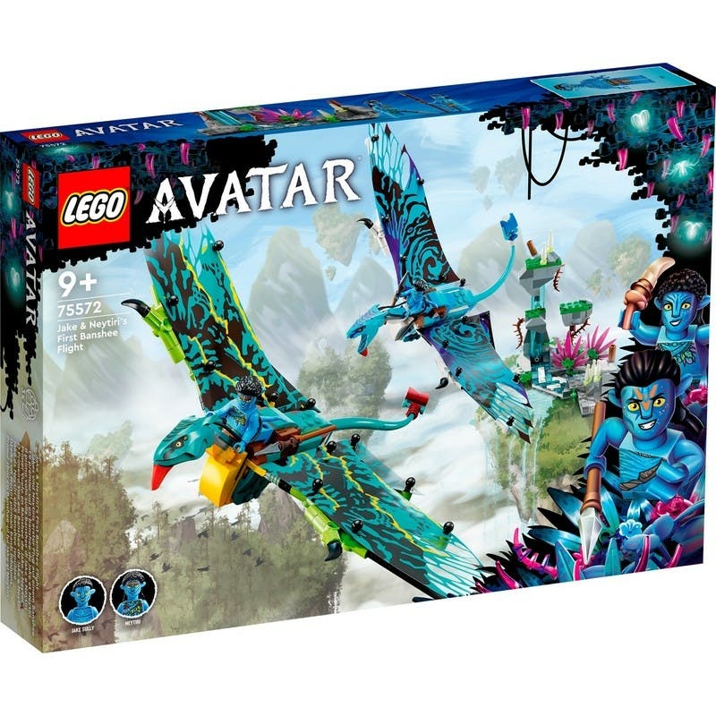 LEGO Avatar Jake & Neytiri’s Eerste Vlucht op de Banshee (75572)