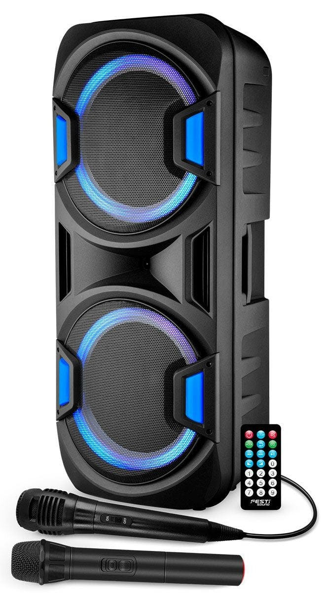 Festi Fb1215r Party Bluetooth Speaker - Zwart