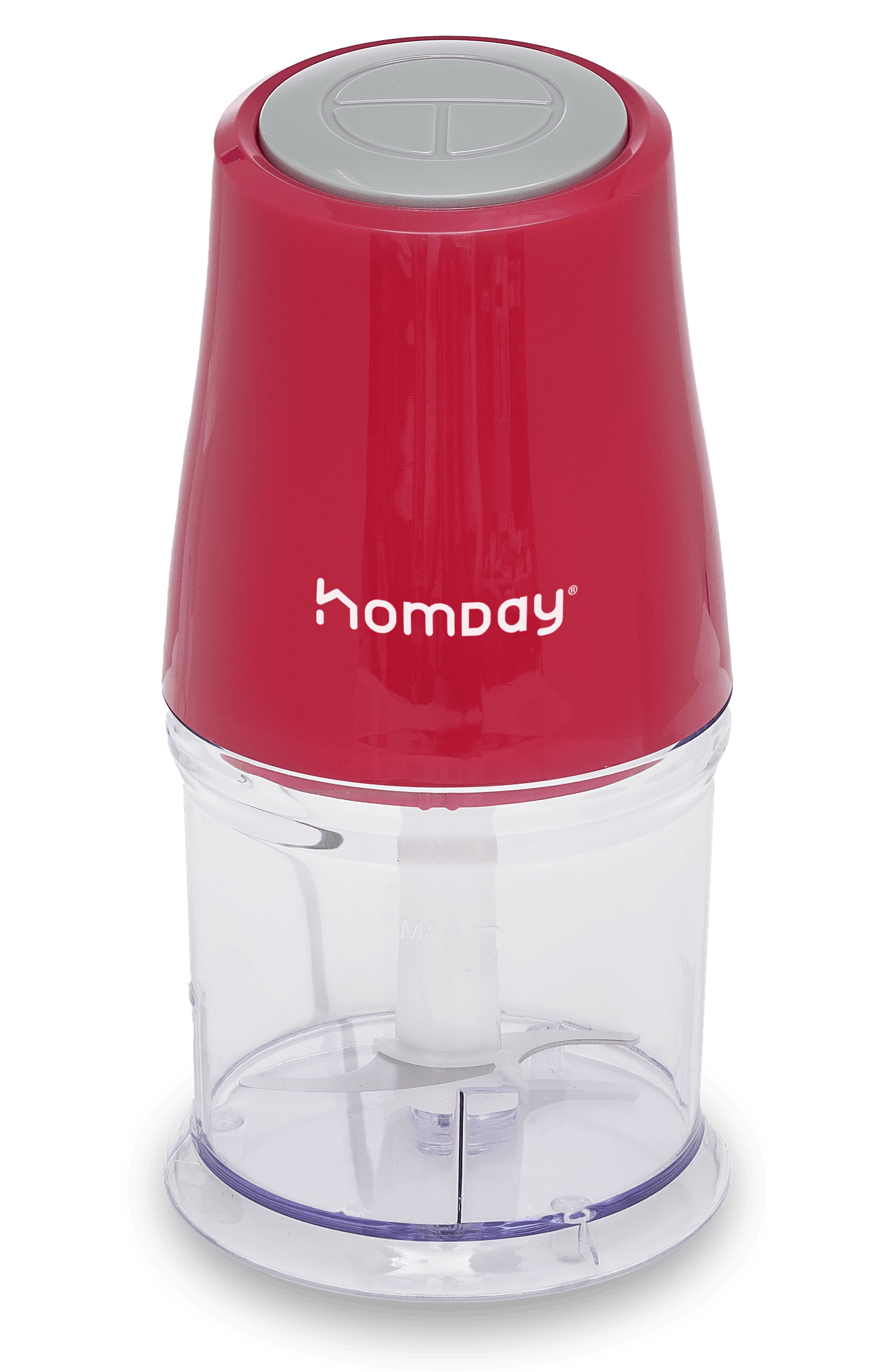 Homday Mini Hachoir 100w Rouge/noir 