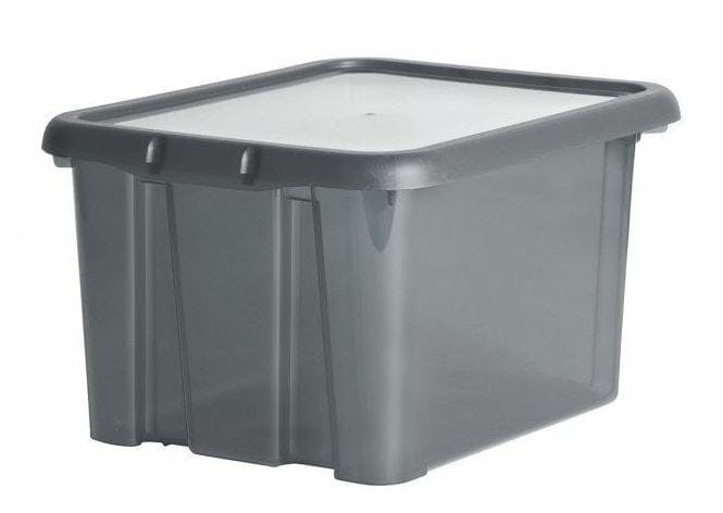 Funny Box Opbergbox Antraciet Grijs 18 Liter